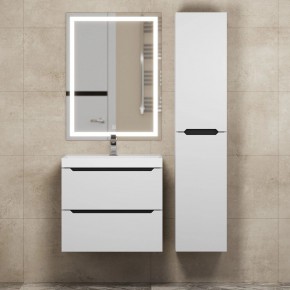 Тумба под раковину Uperwood Tanos 60 см, подвесная, белая/графит в Лысьве - lysva.mebel24.online | фото 13