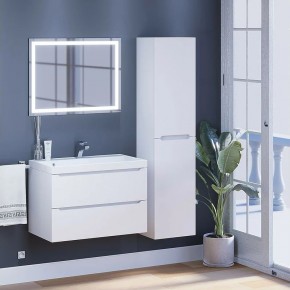 Тумба под раковину Uperwood Tanos 80 см, подвесная, белая матовая в Лысьве - lysva.mebel24.online | фото 11