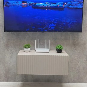 Тумба подвесная под ТВ LINES MTV1-MA 750 Бежевый (Леда-М 10.1.5) в Лысьве - lysva.mebel24.online | фото 5