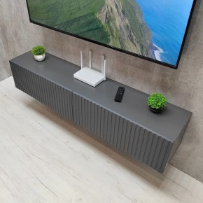 Тумба подвесная под ТВ LINES MTV1-MA 750 Темно-серый (Графит-M 10.1.25) в Лысьве - lysva.mebel24.online | фото 11