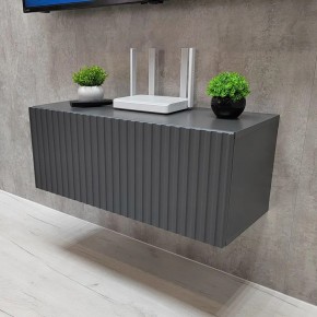 Тумба подвесная под ТВ LINES MTV1-MA 750 Темно-серый (Графит-M 10.1.25) в Лысьве - lysva.mebel24.online | фото 9