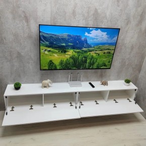 Тумба подвесная под ТВ LINES MTV4-MA 1150 Белый глянец (Белый-M 10.1.1) в Лысьве - lysva.mebel24.online | фото 12