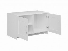 Тумба СИРИУС двухдверная низкая, цвет белый в Лысьве - lysva.mebel24.online | фото 2