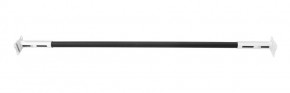 Турник раздвижной 1450-1700 цв. белый-черный FLEXTER PROFI в Лысьве - lysva.mebel24.online | фото 1