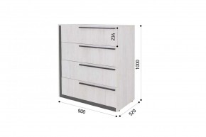 ВИНТЕР - 8 Комод 4 ящика в Лысьве - lysva.mebel24.online | фото 4