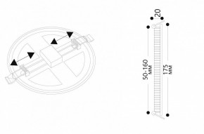 Встраиваемый светильник Arte Lamp Mesura A7974PL-1WH в Лысьве - lysva.mebel24.online | фото 5